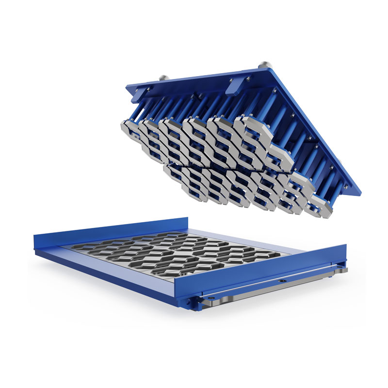 تطبيق قوالب البلوك الخرساني في منطقة لعب الأطفال