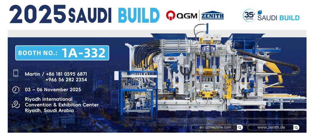 الارتقاء بتطوير مواد البناء الخضراء في الشرق الأوسط باستخدام معدات صنع الطوب الذكية
